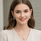 Pearl Sparkle Butterfly Jewelry Set